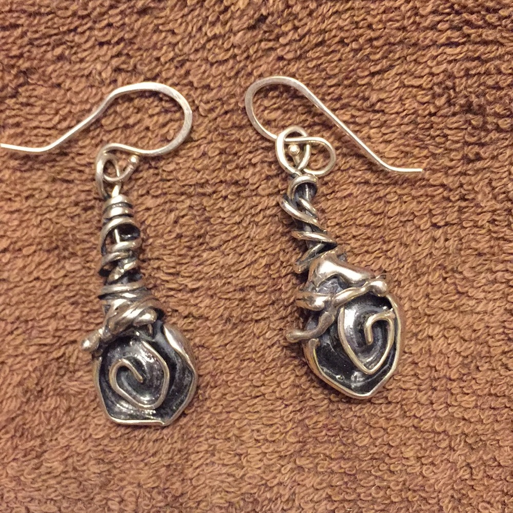 Sherry Tinsman silver earrings